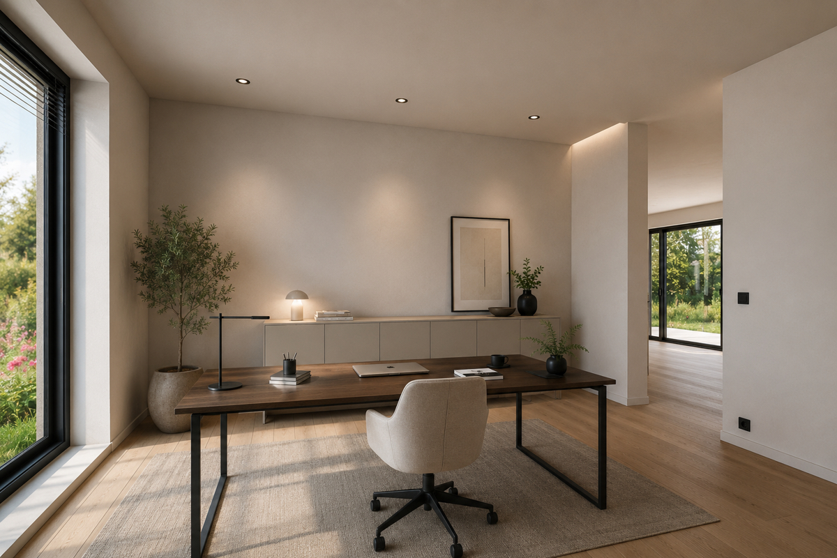 Beispielvisualisierung Büro